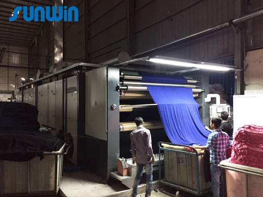 Equalizing Pin Tenter Frame Fabric Drying Machine Fully automatic